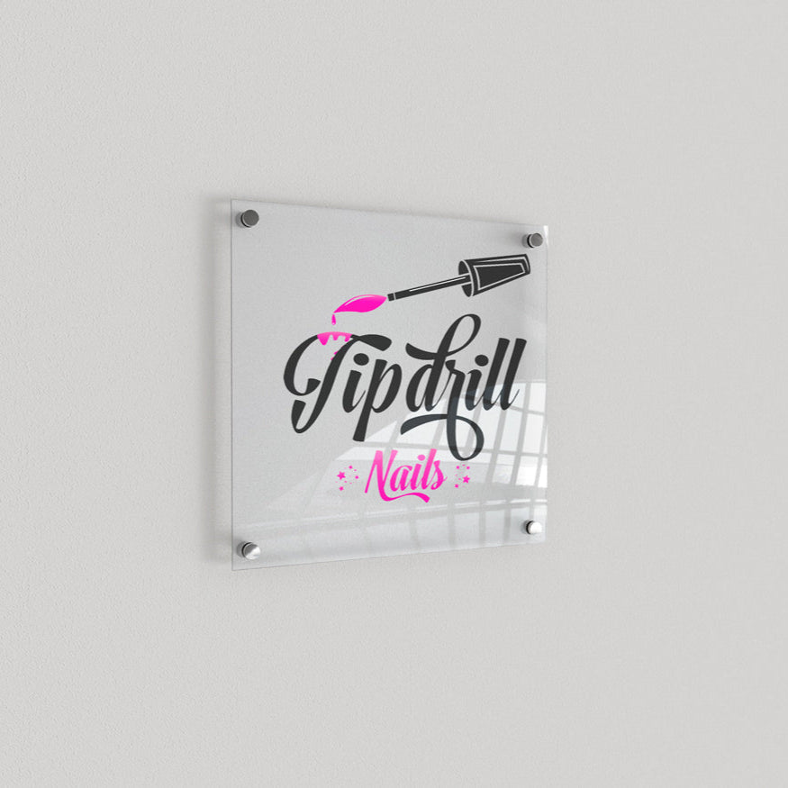 Nail Salon Logo Acrylic signs miami