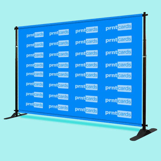 STEP & REPEAT STAND BACKDROP BANNER